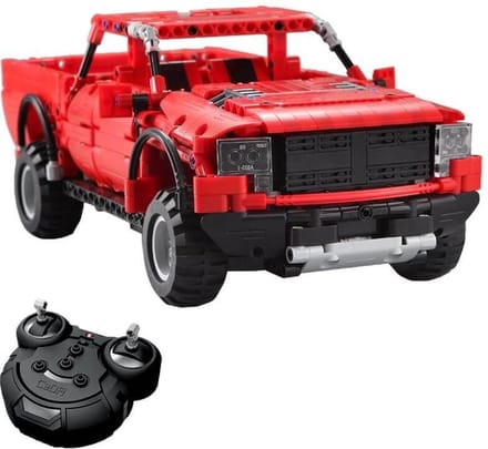 Cadabricks bestuurbare pickup auto - Rood