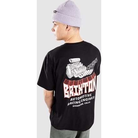 Brixton Horsepower T-Shirt zwart