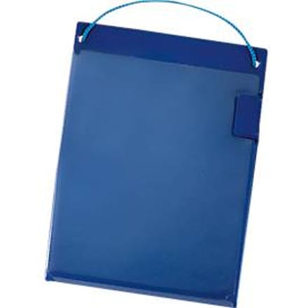 EICHNER Basis besteltasje, klittenband, DIN A5, blauw, 10 stuks