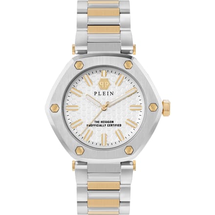 Philipp Plein The Hexagon PW1BA0523 Horloge - Staal - Multi - Ø 38 mm