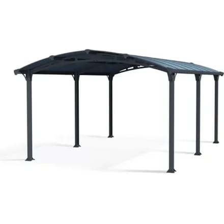 Palram |canopia - Carport Arcadia - Enkel - Donkergrijs/brons - 507x360cm