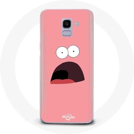 Coque pour Samsung Galaxy A6 2018 Patrick Étoile Bob l'éponge rose