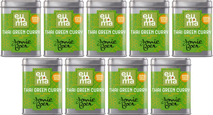 Euroma Original Spices Thai Green Curry 9x