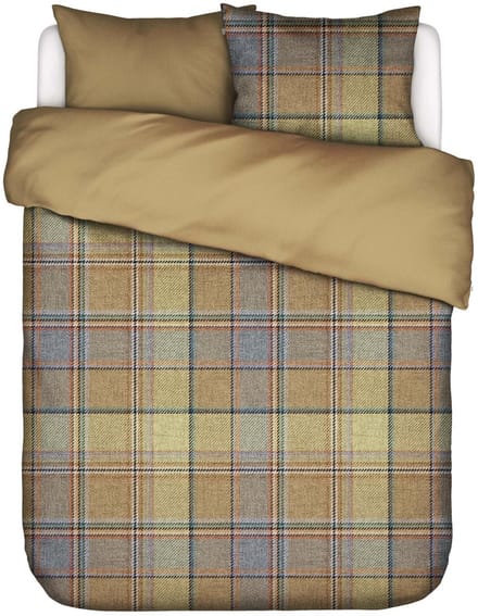 Essenza Meau Dekbedovertrek Lyocell-Katoenmix Camel - Tweepersoons – 200x200/220 cm