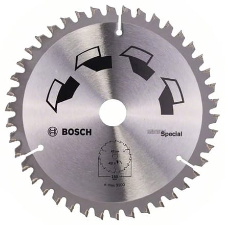 Bosch Cirkelzaagblad speciaal - 160-2-20/16 - 42 tanden