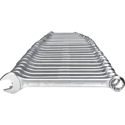 Gedore 6093740 7-026 Ring-steeksleutelset 26-delig Sleutelbreedte (metrisch) 6 - 32 mm