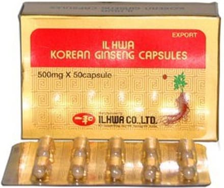 Ilhwa Korean ginseng capsule 50 Capsules