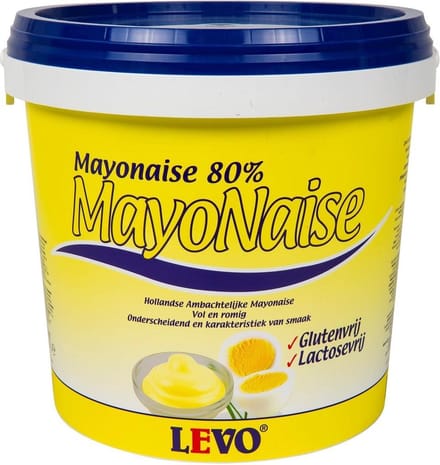 Levo - Mayonaise 80% - 10 liter