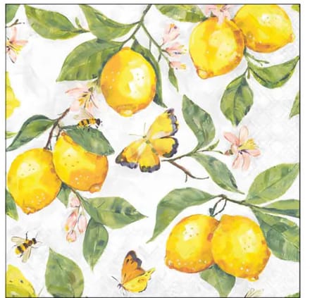 Ambiente - servetten - Fresh Lemons - 25 x 25 cm