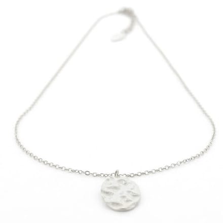Kalli Ketting Pattern Oval Zilver