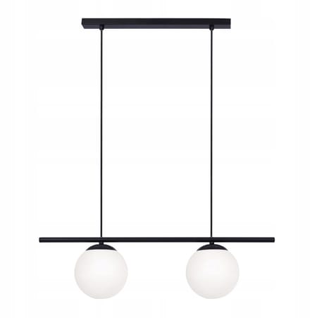 ARTON hanglamp met matglazen kappen Ø16cm E27 Kaja