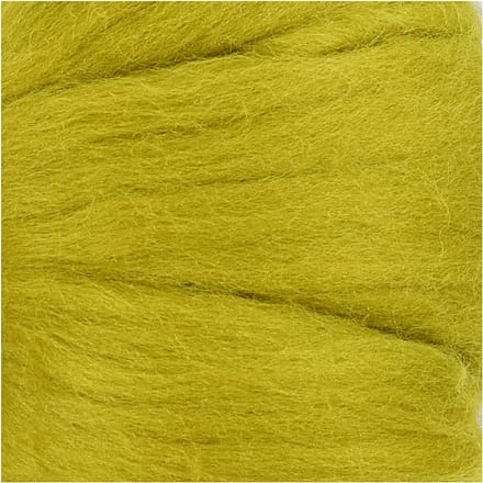 Merino Wol, dikte 21 my, lemon, 100 gr/ 1 doos