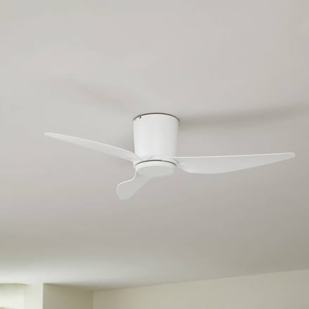 Lindby - Plafondventilatoren zonder verlichting - Metaal, ABS - H: 20.8 cm - wit