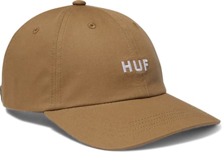 Huf Set Og Curved Visor 6 Panel Pet - Biscuit