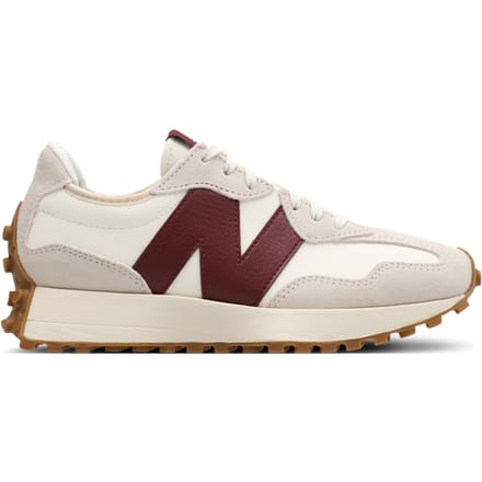 New Balance 327 Sneakers Dames - Grijs - Maat 40.5 - Leer, Synthetisch