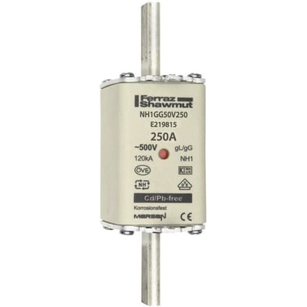 Mersen 1B175.000000 NH-zekering Afmeting zekering : 1 250 A 500 V 1 stuk(s)