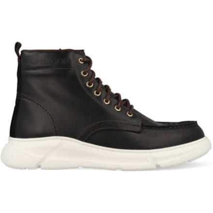 McGregor Heren Boots - Zwart - Veterboots - Leer - Veters