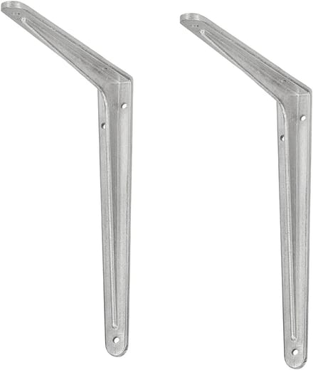 siwitec profielconsole 175 x 200 mm van aluminium in een set van 2, plankconsole met een draagvermogen van 90 kg