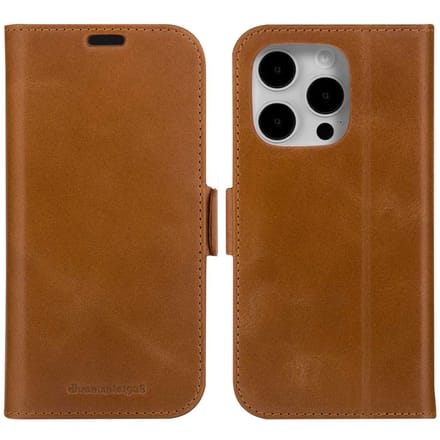 dbramante1928 Copenhagen Bookcase voor de Apple iPhone 15 Pro Max - Bruin
