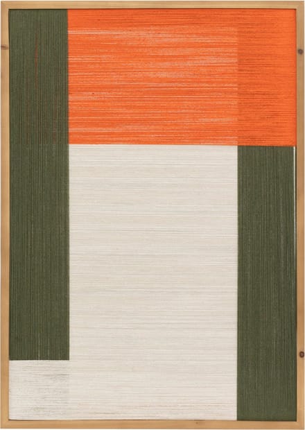 Atmosphera Tissia Wanddecoratie met print - 50x70cm - Multi