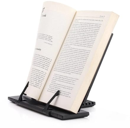 Ergonomische boekenstandaard voor het lezen