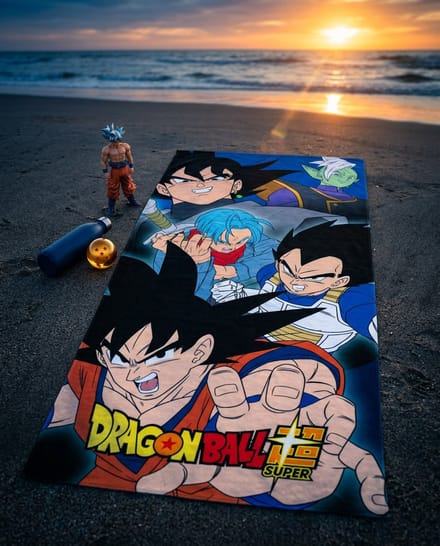 Dragon Ball Z handdoek Ready 70 x 140 cm - Polyester
