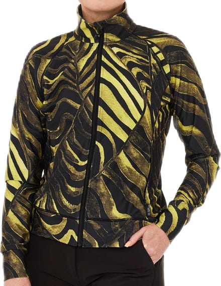 Func Factory dames Sportvestje Isa black zeb maat L