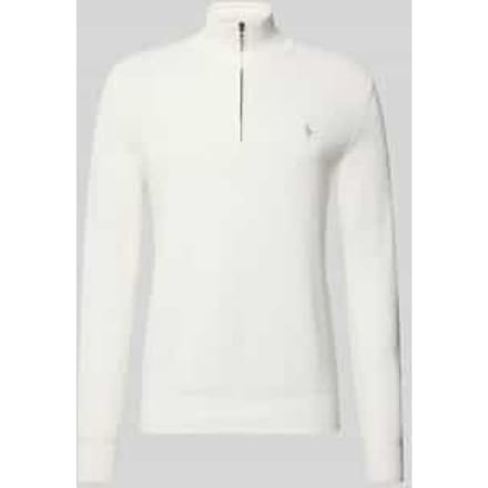 Regular fit schipperstrui met labelstitching