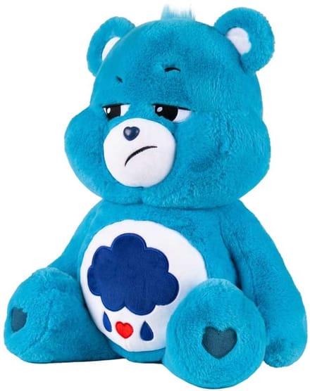 Care Bears knuffel 60cm jumbo pluche Grumpy Bear speelgoed.