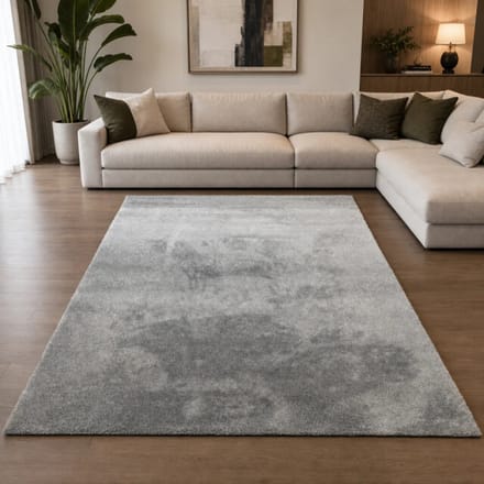 Muratap Comfy soft effen vloerkleed wasbaar uni 120x170 cm