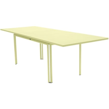 Fermob COSTA uitschuifbare tafel - A6 citroensorbet