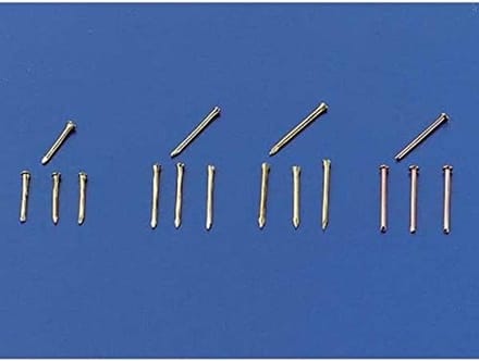 Messing Nagels - Kleine Spijkers - Bevestigen van Materialen - Duurzaam Messing - 100 Stuks - Messing