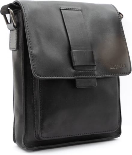 Bag2Bag Leren Schoudertas Kodiak Black