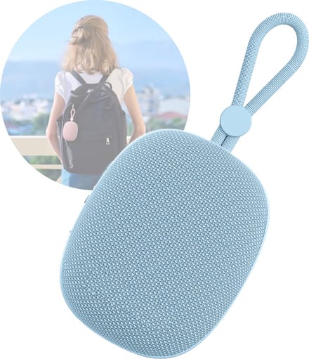 Draadloze Bluetooth Mini Speaker - Go Series - Blauw - Kleine Speakers Draadloos