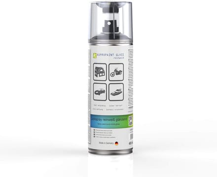Glans Spuitlak Wit 400 ml | Universele Lak Spray voor Auto, Velgen en Kunststof