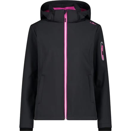 Cmp 39a5006 Softshelljack Zwart 2XS Vrouw