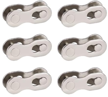 6 pairs of bicycle chains, quick release for bicycle, chain links, missing ring for bicycle, connection to chain - ShopVlot