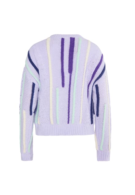 IZIA Jumper Dames Lichtpaars veelkleurig