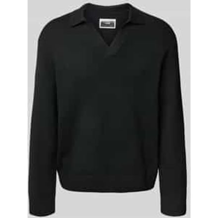 JACK&JONES - JCOCOVER KNIT SPLIT NECK POLO - Heren - Polo's