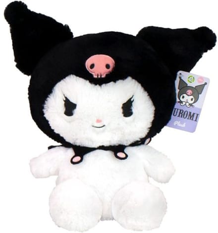 Hello Kitty – 23cm Fluffy Black Kuromi Plush