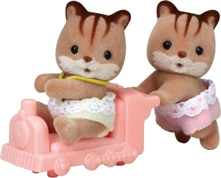 EPOCH - Sylvanian Families - Speelfigurenset - Bliźniaki Wiewiórek - 3+
