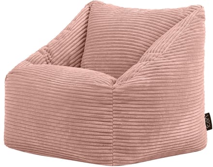 icon - Natalia Kinderzitzak Stoel - Ribfluweel - Oud roze
