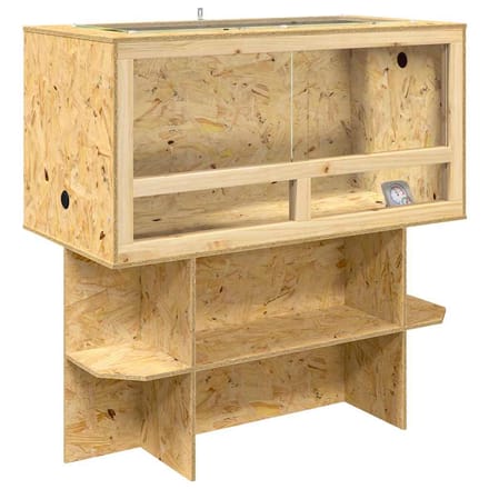 vidaXL Terrarium Bruin 100 x 50 x 100 cm OSB