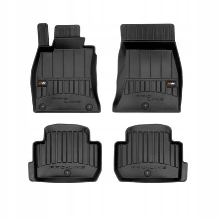 FROGUM PROLINE 3D Set - Rubberen Automatten + Kofferbakmat - Geschikt voor KIA Stinger (vanaf 2017) - Zwart