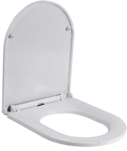 DutchLine Toiletbril - Softclose Quick Release - Mat Wit