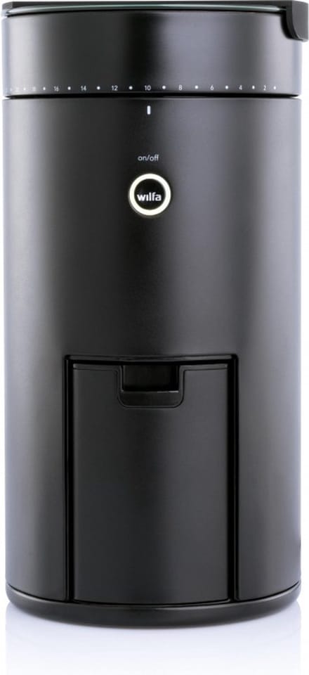Wilfa Koffiemolen / Bonenmaler - met weegschaal - Uniform Black