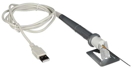 Velleman Piepschuimsnijder USB 5 W, opwarmtijd 10 s, houder, kabel 1,2 m, modelbouw en decoratie