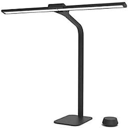 UNILUX Strata Base LED tafellamp, zwart, 66 cm, dimbaar, afstandsbediening, USB
