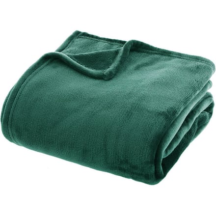 Eazy Living Plaid Flanelle 180 cm x 230 cm Groen