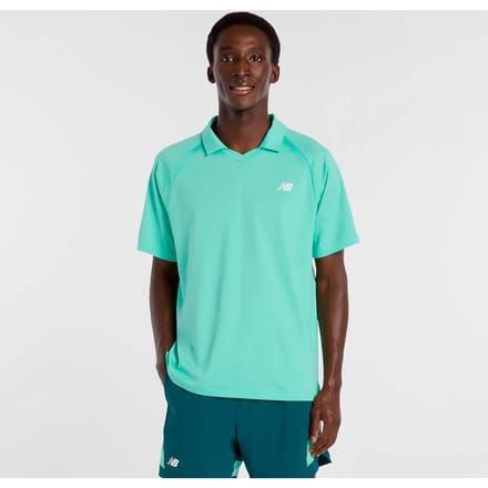 New Balance Tournament T-shirt Heren-mint, wit